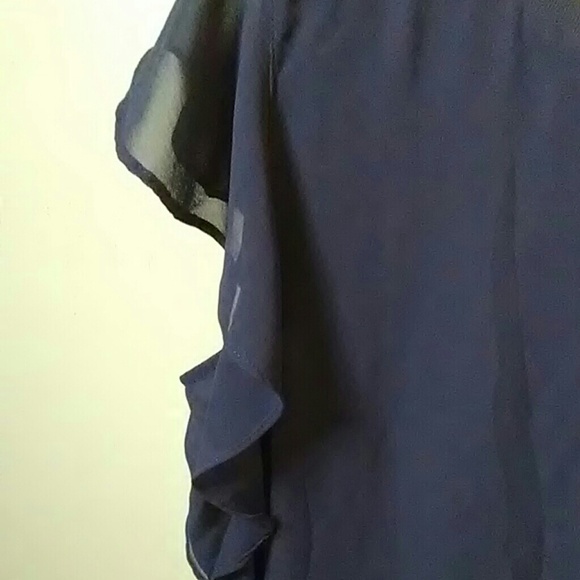 Zara Navy Blue Top - Picture 3 of 3